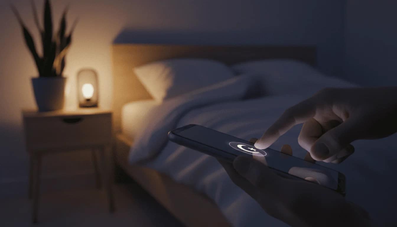 Configurando el modo no molestar en el móvil para mejorar el descanso y el bienestar digital.
---CTA_HEADLINE---
¿Sientes que el móvil controla tu vida?
---CTA_TEXT---
Únete a nuestro reto de 7 días de detox digital y recupera tu concentración y tu calma mental. Es gratis y empieza hoy.
---CTA_BUTTON---
Empezar el Reto Ahora Configurando el modo no molestar en el móvil para mejorar el descanso y el bienestar digital.
---CTA_HEADLINE---
¿Sientes que el móvil controla tu vida?
---CTA_TEXT---
Únete a nuestro reto de 7 días de detox digital y recupera tu concentración y tu calma mental. Es gratis y empieza hoy.
---CTA_BUTTON---
Empezar el Reto Ahora