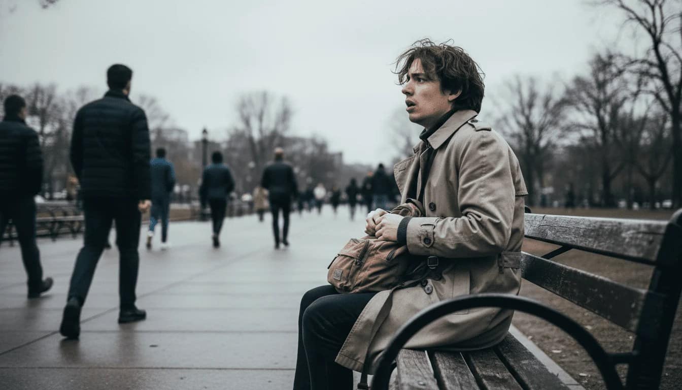 Persona sola en un parque experimentando monofobia significado y dependencia emocional.
---CTA_HEADLINE---
¿Te da pánico tu propia sombra?
---CTA_TEXT---
Únete a nuestra newsletter. No te vamos a curar, pero al menos te enviaremos correos para que sientas que alguien te habla (y de paso aprenderás a gestionar ese caos mental).
---CTA_BUTTON---
SÍ, NECESITO COMPAÑÍA DIGITAL Persona sola en un parque experimentando monofobia significado y dependencia emocional.
---CTA_HEADLINE---
¿Te da pánico tu propia sombra?
---CTA_TEXT---
Únete a nuestra newsletter. No te vamos a curar, pero al menos te enviaremos correos para que sientas que alguien te habla (y de paso aprenderás a gestionar ese caos mental).
---CTA_BUTTON---
SÍ, NECESITO COMPAÑÍA DIGITAL