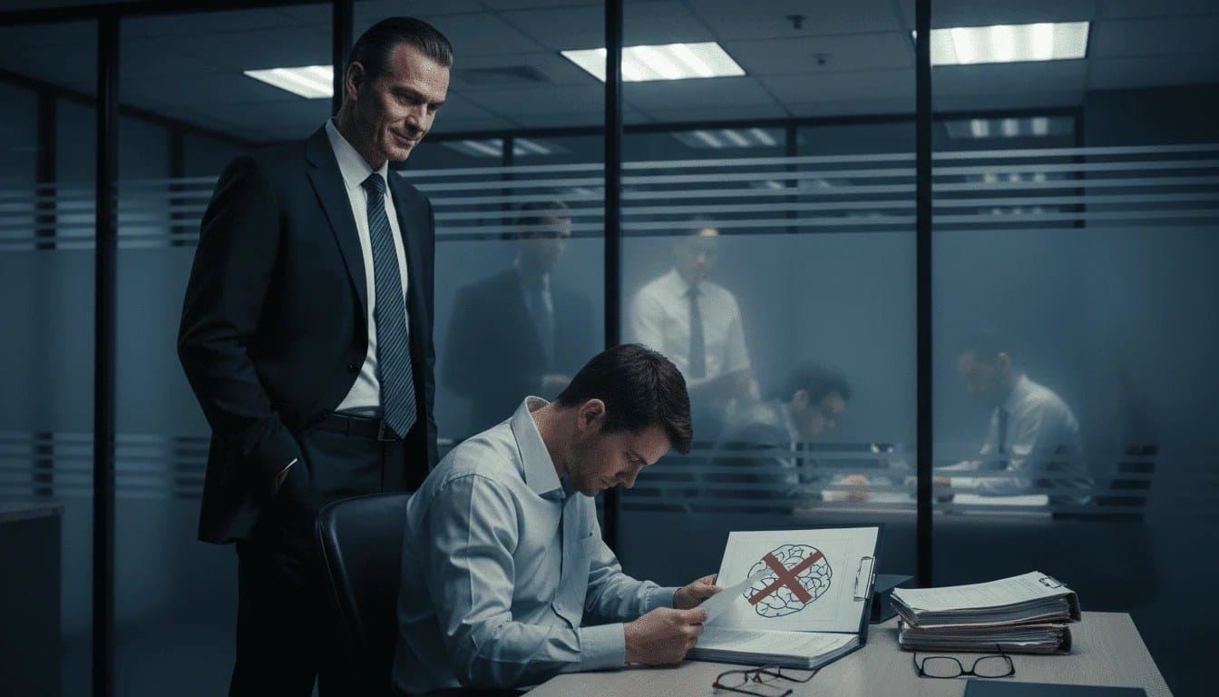 Perfil psicológico del acosador laboral enfoque clínico escena 2