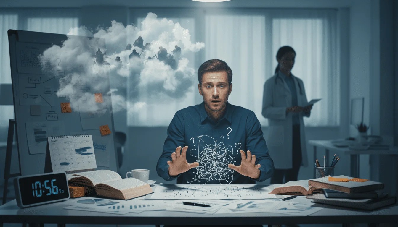 Parálisis por análisis y procrastinación en el trastorno de ansiedad visual 6